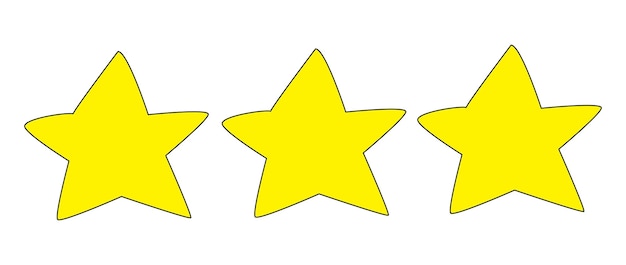 Estrella aislada sobre un fondo blanco