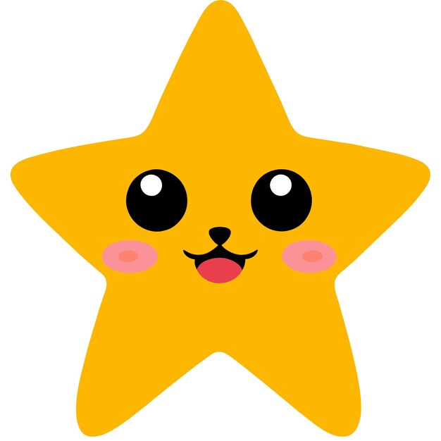 estrella de dibujos animados