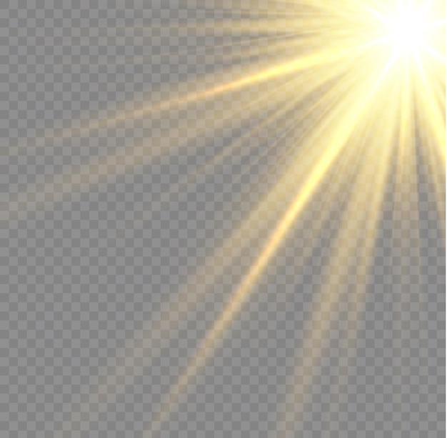 Estrella explosión amarillo resplandor luces rayos del sol