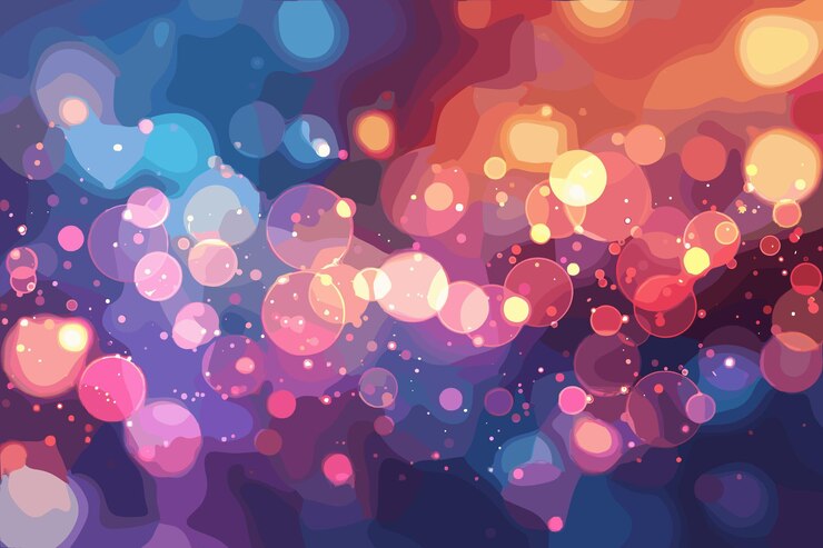 Vector estrella de explosión de fondo naranja abstracta