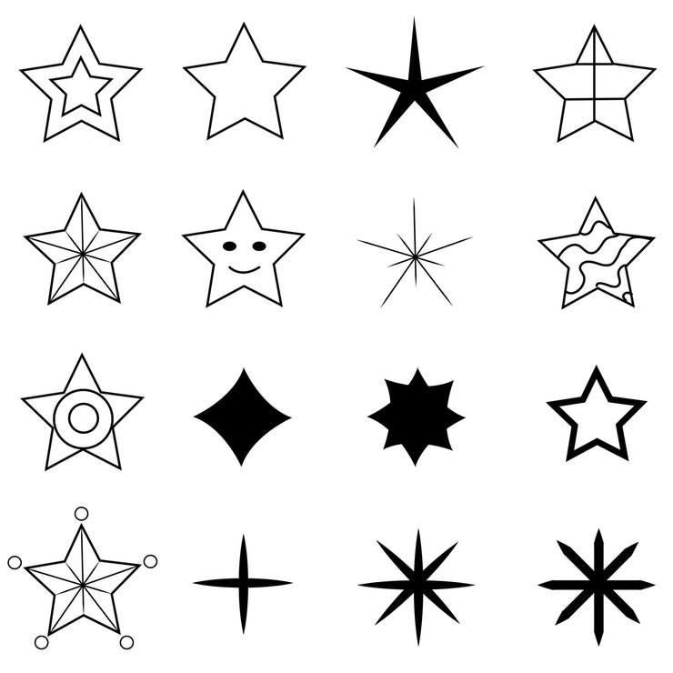 Estrella de los iconos