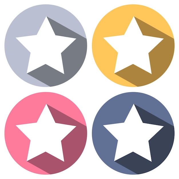 Estrella negra Vector icono estrella Icono Vector estrella icono estrella Vector icono