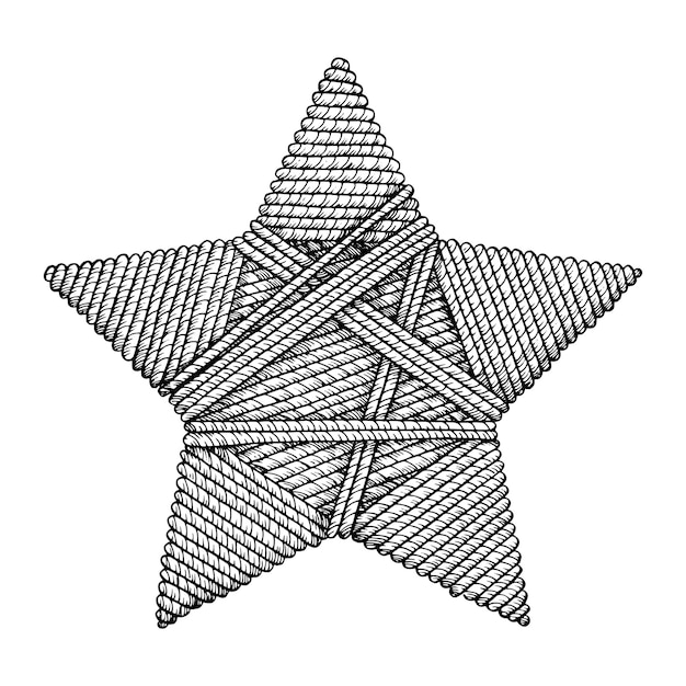 Estrella de punto.