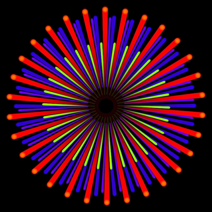 Vector estrella sol explosión premium estallido estallido fuego diseño floral color textura vector eps mandala
