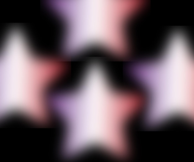Estrellas abstractas Colorido desenfocado Fondo