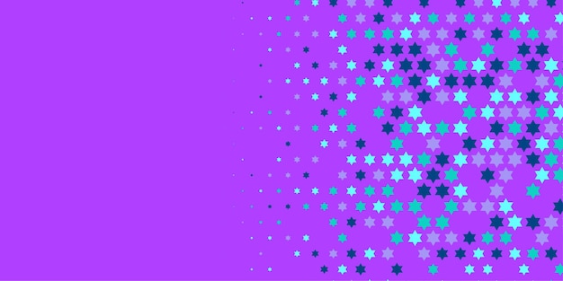 Estrellas bandera ancha dos colores abstracto ilustración de fondo hermoso papel pintado de colorido