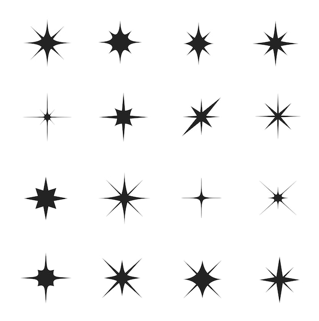 Estrellas brillan y brillan y parpadean