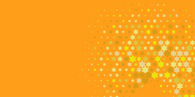 Estrellas de colores Abstracto Ilustración de fondo hermoso banner con espacio de copia