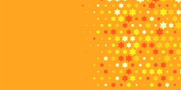 Vector estrellas de colores abstracto ilustración de fondo hermoso banner con espacio de copia