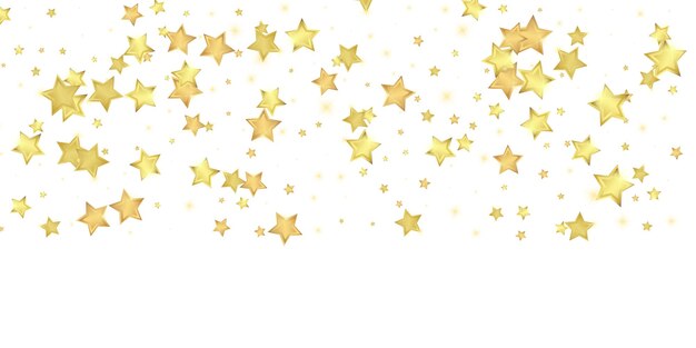 Estrellas mágicas superpuestas por vectores Estrellas doradas dispersas