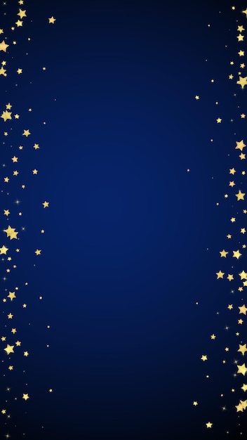 Estrellas mágicas superpuestas por vectores Estrellas doradas dispersas