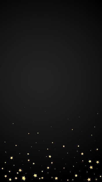 Estrellas mágicas superpuestas por vectores Estrellas doradas dispersas