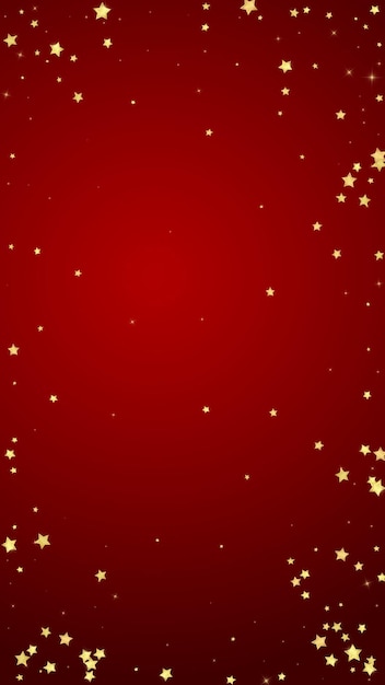 Estrellas mágicas superpuestas por vectores Estrellas doradas dispersas