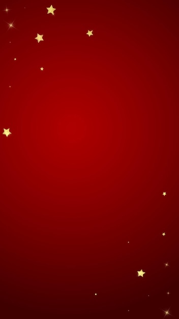 Estrellas mágicas superpuestas por vectores Estrellas doradas dispersas