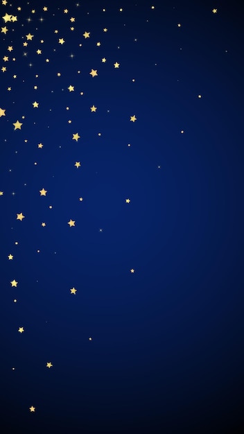 Estrellas mágicas superpuestas por vectores Estrellas doradas dispersas