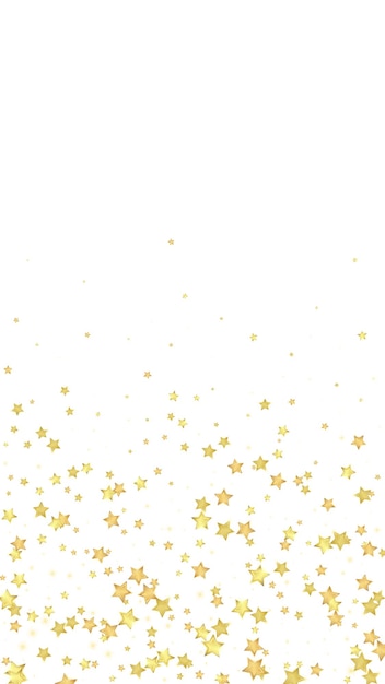 Estrellas mágicas superpuestas por vectores Estrellas doradas dispersas