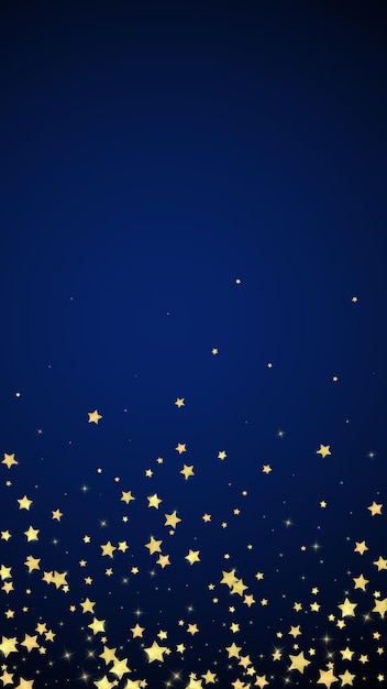 Estrellas mágicas superpuestas por vectores Estrellas doradas dispersas