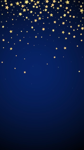 Estrellas mágicas superpuestas por vectores Estrellas doradas dispersas