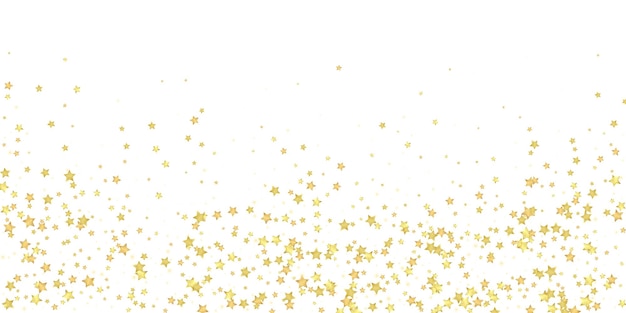 Estrellas mágicas superpuestas por vectores Estrellas doradas dispersas