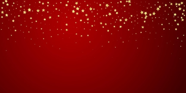 Estrellas mágicas superpuestas por vectores Estrellas doradas dispersas