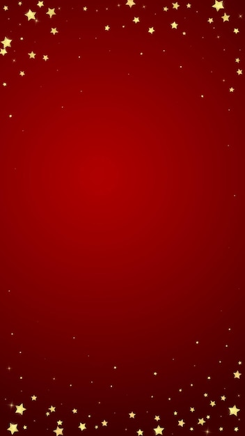 Estrellas mágicas superpuestas por vectores Estrellas doradas dispersas