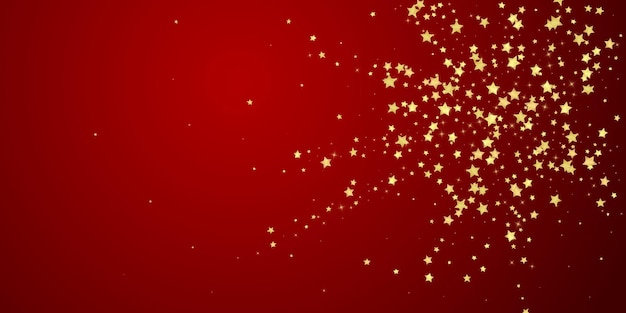 Estrellas mágicas superpuestas por vectores Estrellas doradas dispersas