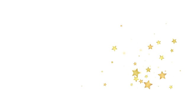 Estrellas mágicas superpuestas por vectores Estrellas doradas dispersas