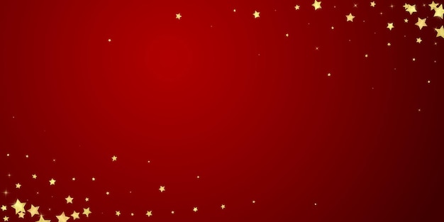 Estrellas mágicas superpuestas por vectores Estrellas doradas dispersas