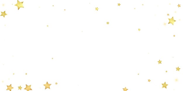 Estrellas mágicas superpuestas por vectores Estrellas doradas dispersas