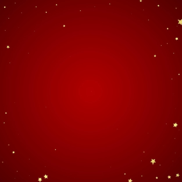 Estrellas mágicas superpuestas por vectores Estrellas doradas dispersas
