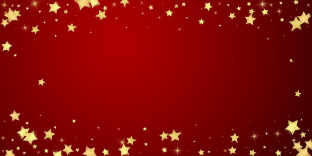 Estrellas mágicas superpuestas por vectores Estrellas doradas dispersas