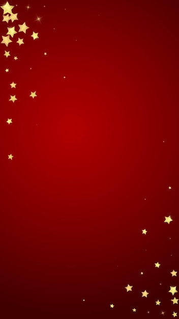 Estrellas mágicas superpuestas por vectores Estrellas doradas dispersas