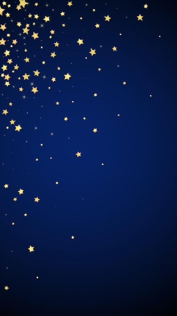 Estrellas mágicas superpuestas por vectores Estrellas doradas dispersas