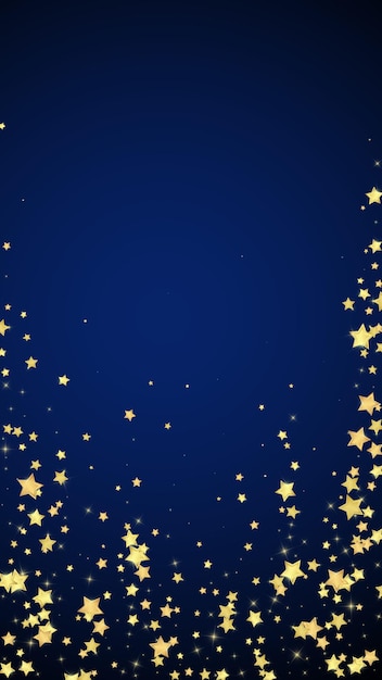 Estrellas mágicas superpuestas por vectores Estrellas doradas dispersas