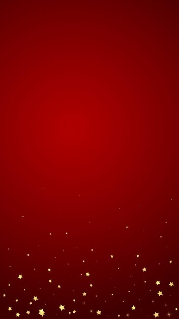 Estrellas mágicas superpuestas por vectores Estrellas doradas dispersas
