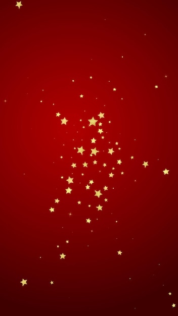 Estrellas mágicas superpuestas por vectores Estrellas doradas dispersas