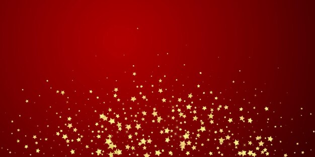 Estrellas mágicas superpuestas por vectores Estrellas doradas dispersas