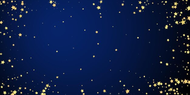 Estrellas mágicas superpuestas por vectores Estrellas doradas esparcidas