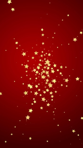 Estrellas mágicas superpuestas por vectores Estrellas doradas esparcidas