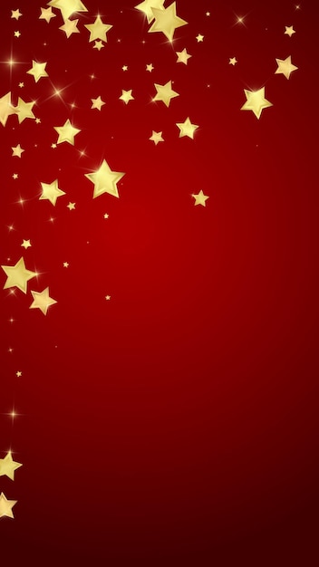 Estrellas mágicas superpuestas por vectores Estrellas doradas esparcidas