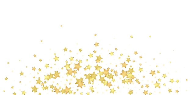 Estrellas mágicas superpuestas por vectores Estrellas doradas esparcidas