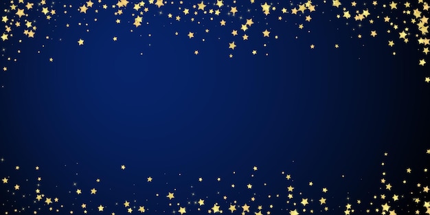 Estrellas mágicas superpuestas por vectores Estrellas doradas esparcidas