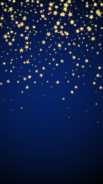 Estrellas mágicas superpuestas por vectores Estrellas doradas esparcidas