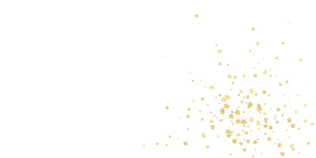 Estrellas mágicas superpuestas por vectores Estrellas doradas esparcidas