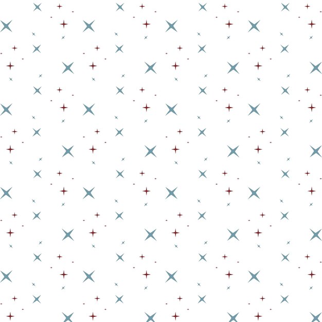 Estrellas magnífico diseño de ilustración vectorial de patrón repetitivo multicolor de moda
