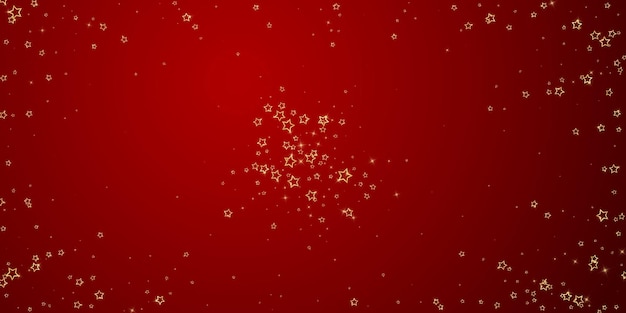 Estrellas navideñas superposición de vectores estrellas mágicas confeti brillante de lujo espíritu navideño estrellas festivas