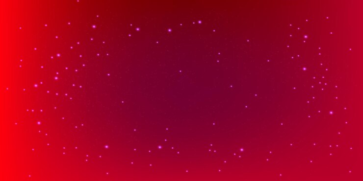 Vector estrellas rojas brillantes en el fondo