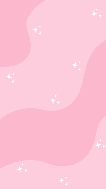 estrellas rosadas y blancas sobre un fondo rosado