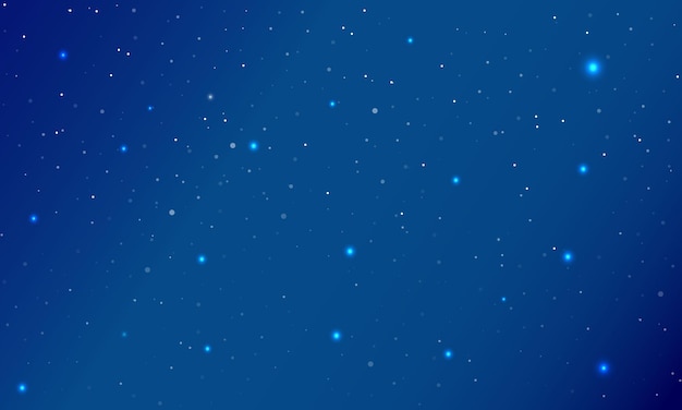 Estrellas sobre un fondo de cielo nocturno