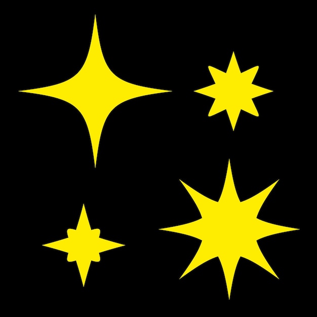 Vector estrellas